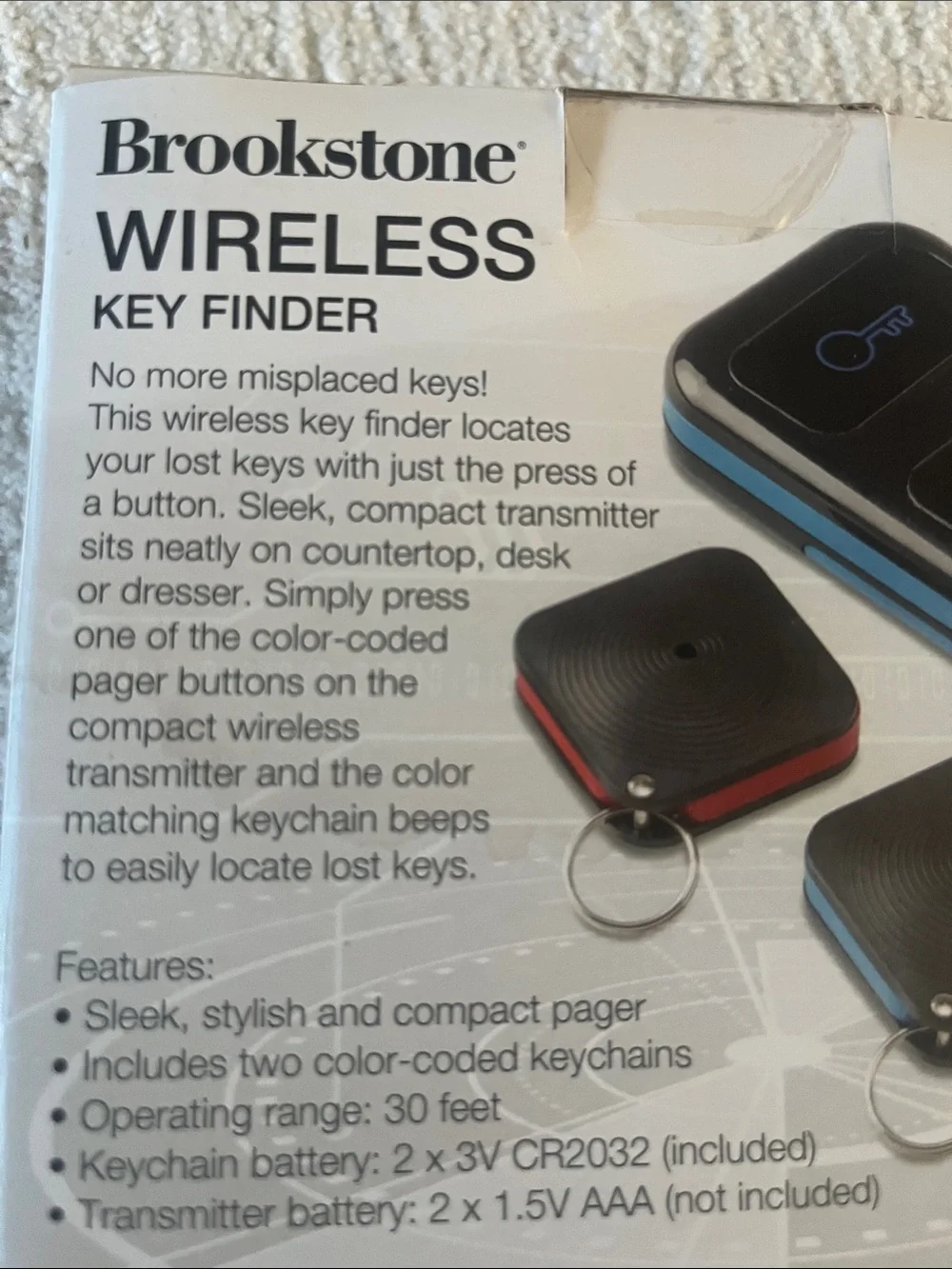 Brookstone locate lost